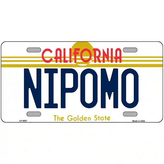 Nipomo California Metal Sign