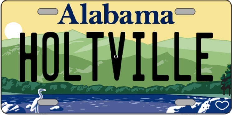Holtville Alabama Metal Sign