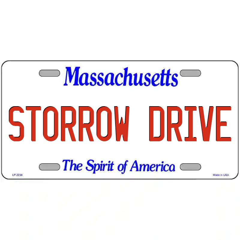 Storrow Drive Massachusetts Metal Sign