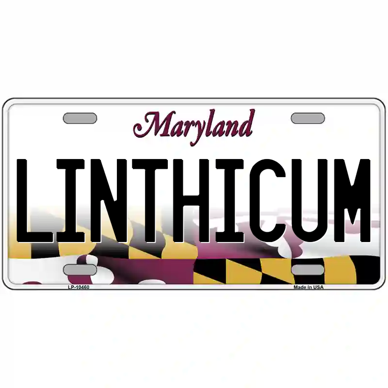Linthicum Maryland Metal Sign