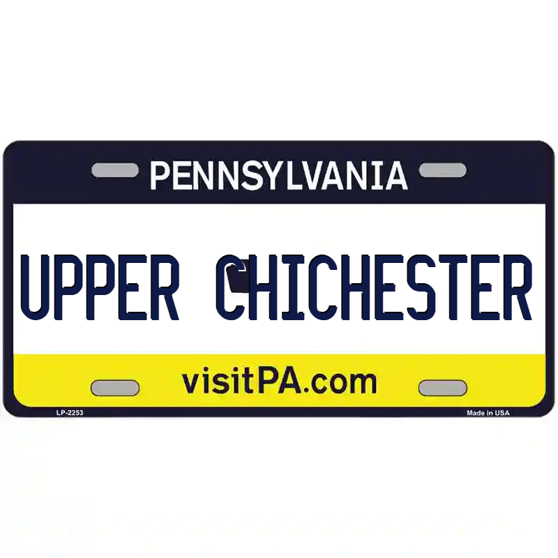Upper Chichester Metal Sign