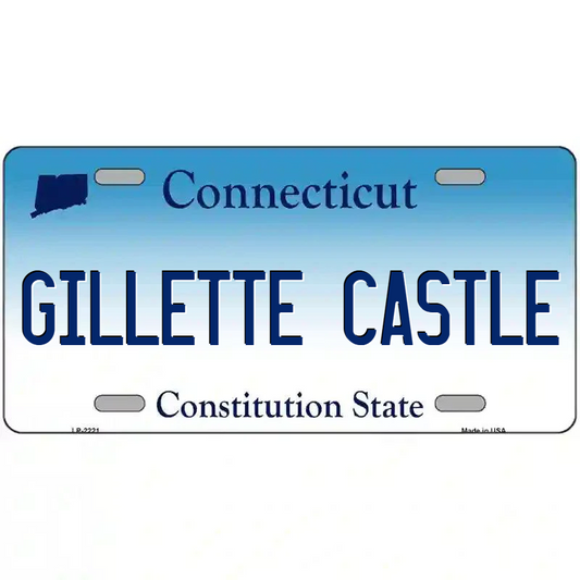 Gillette Castle Connecticut Metal Sign