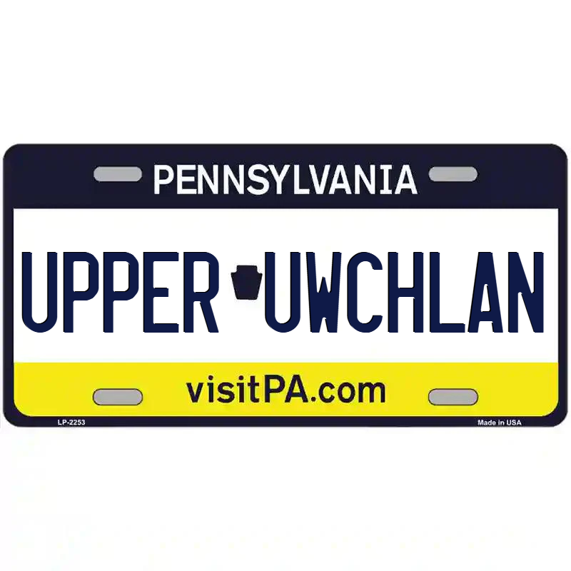 Upper Uwchlan Pennsylvania Metal Sign