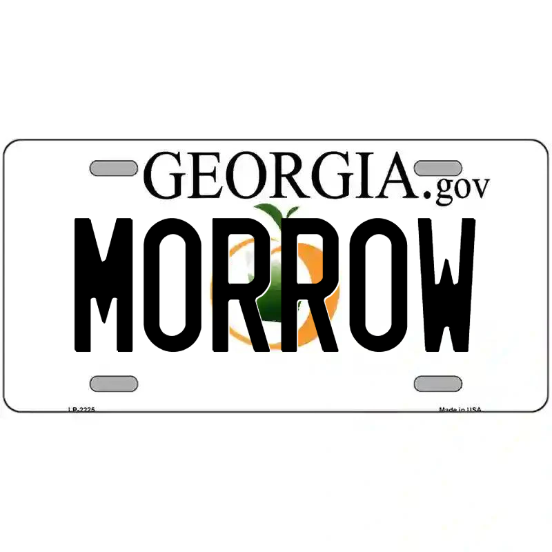 Morrow Georgia Metal Sign