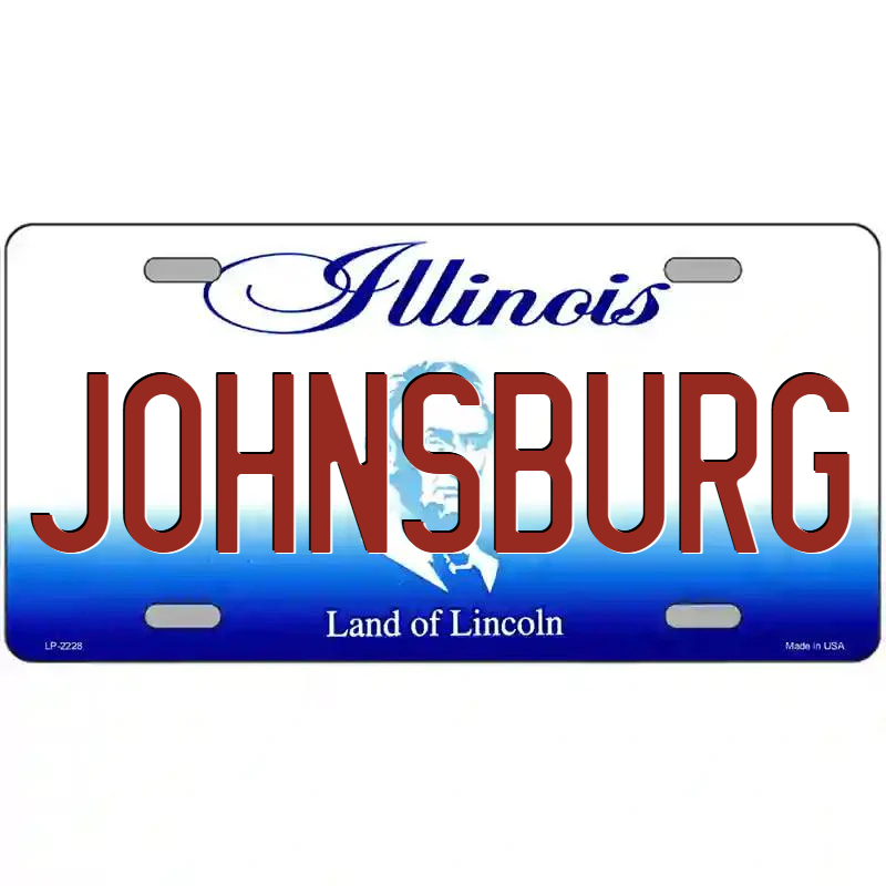 Johnsburg Illinois Metal Sign