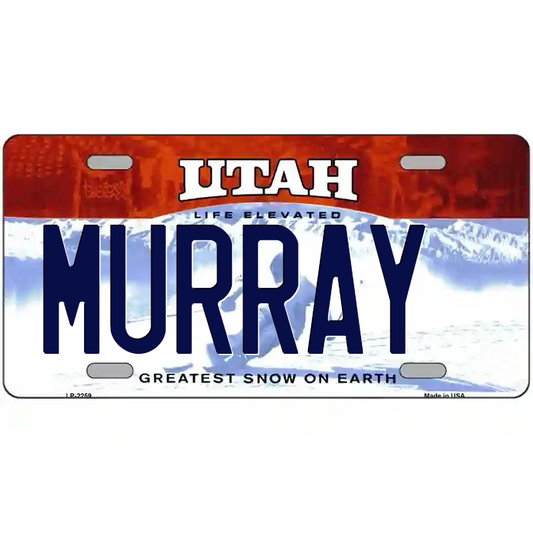 Murray Utah Metal Sign