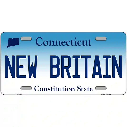 New Britain Connecticut Metal Sign