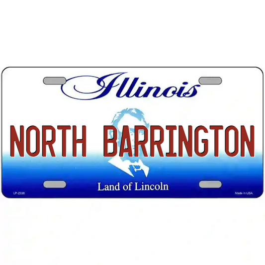 North Barrington Illinois Metal Sign