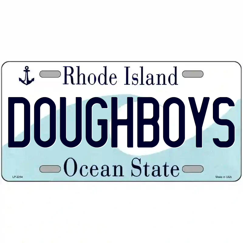 Doughboys Rhode Island Metal Sign