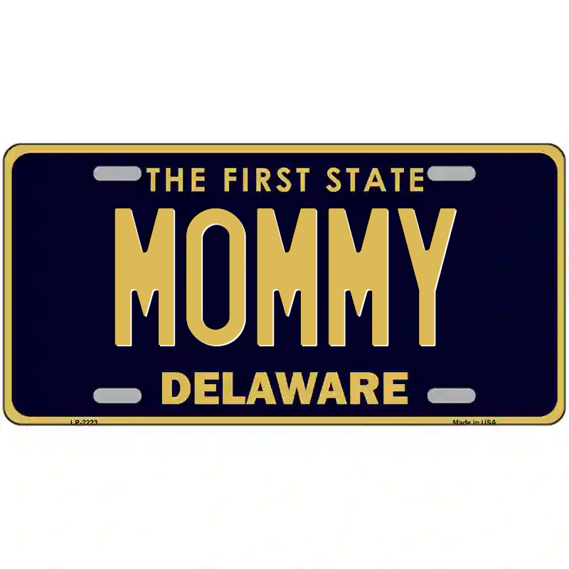 Father Delaware Metal Sign