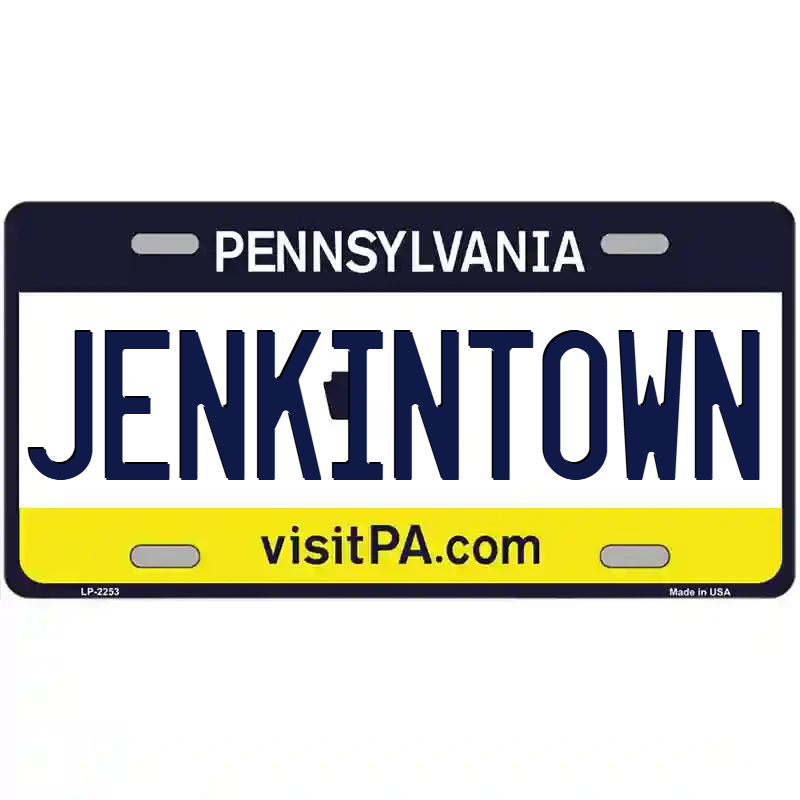 Jenkintown Pennsylvania Metal Sign