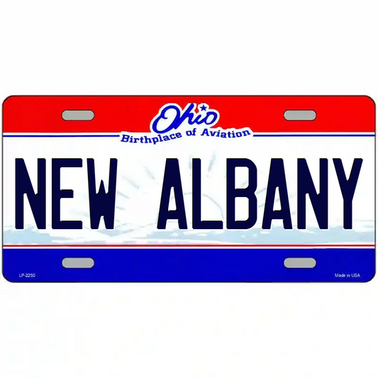 New Albany Ohio Metal Sign