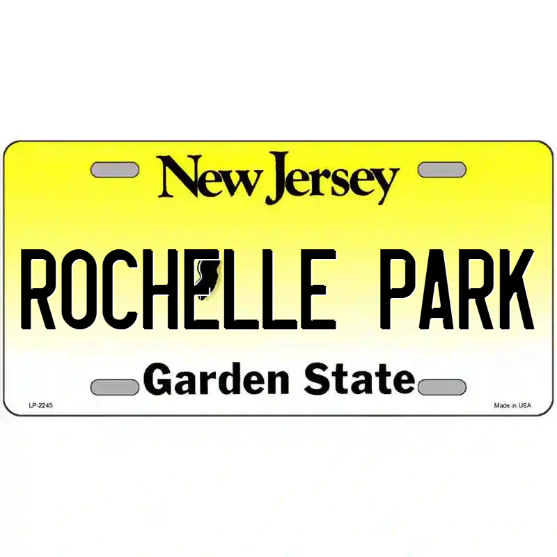 Rochelle Park New Jersey Metal Sign