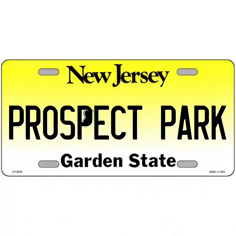 Prospect Park New Jersey Metal Sign