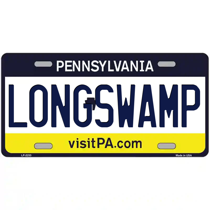 Longswamp Pennsylvania Metal Sign