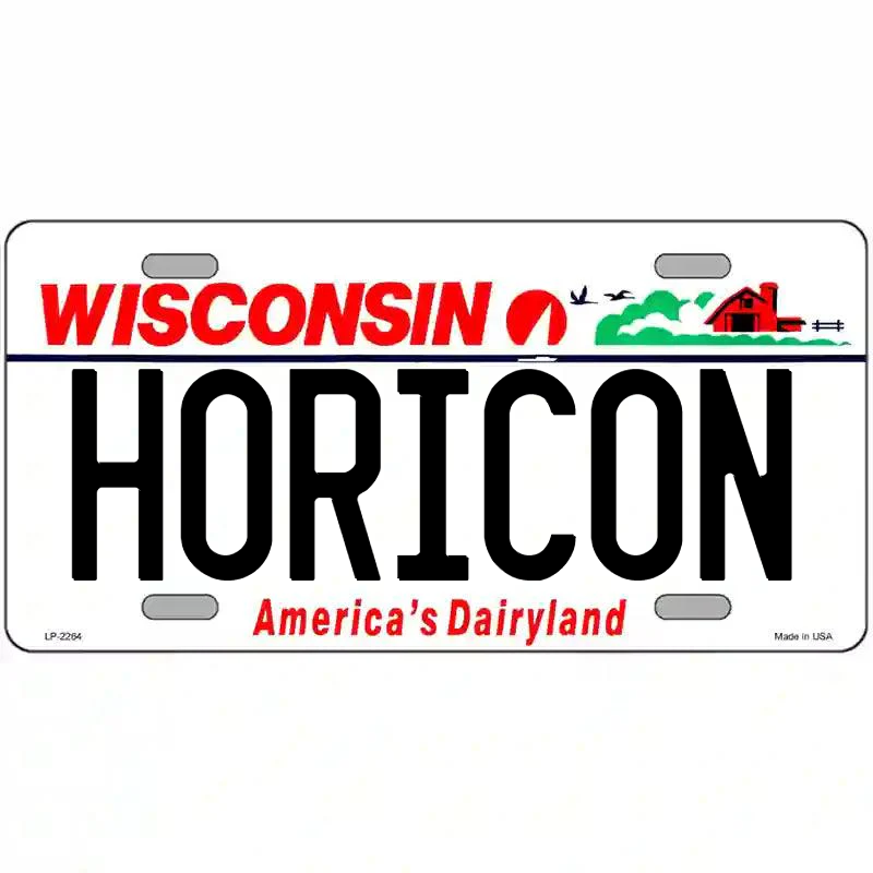 Horicon Wisconsin Metal Sign