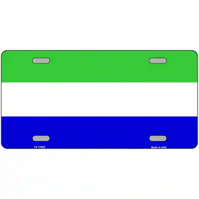 Galapagos Islands Flag Metal Sign