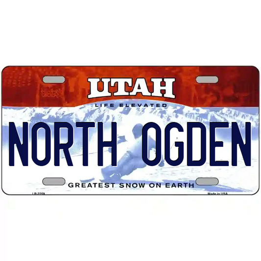 North Ogden Utah Metal Sign
