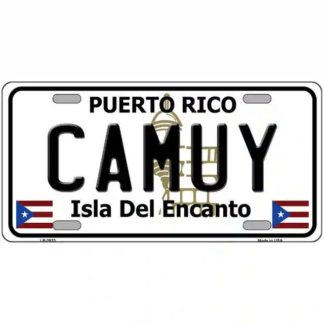 Camuy Puerto Rico Metal Sign