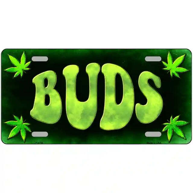 Buds Metal Sign