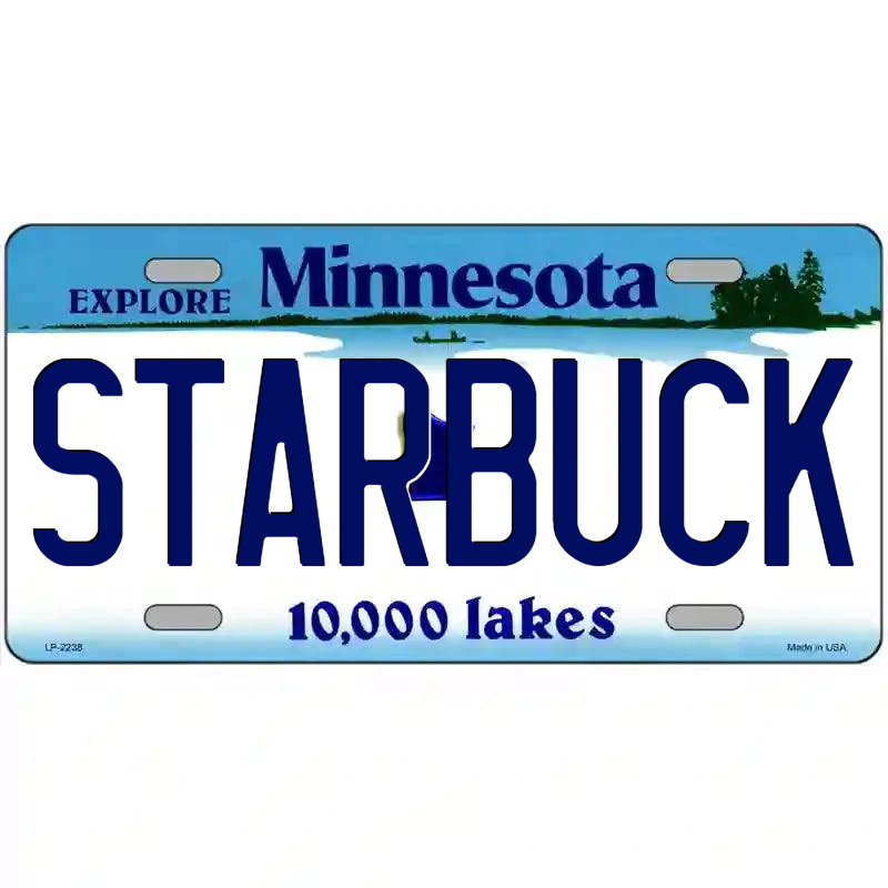 Starbuck Minnesota Metal Sign