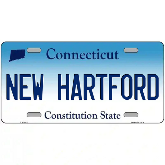 New Hartford Connecticut Metal Sign