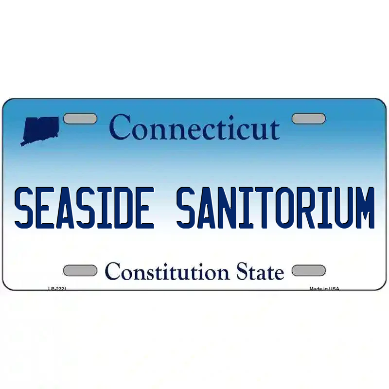Seaside Sanitorium Connecticut Metal Sign
