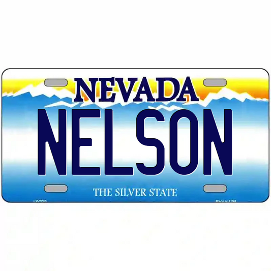Nelson Nevada Metal Sign