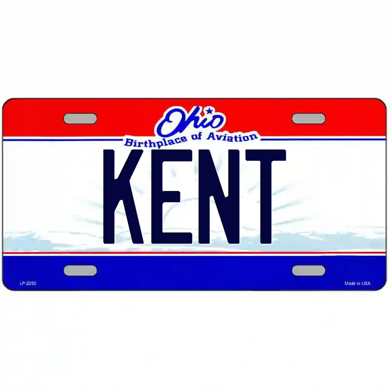 Kent Ohio Metal Sign