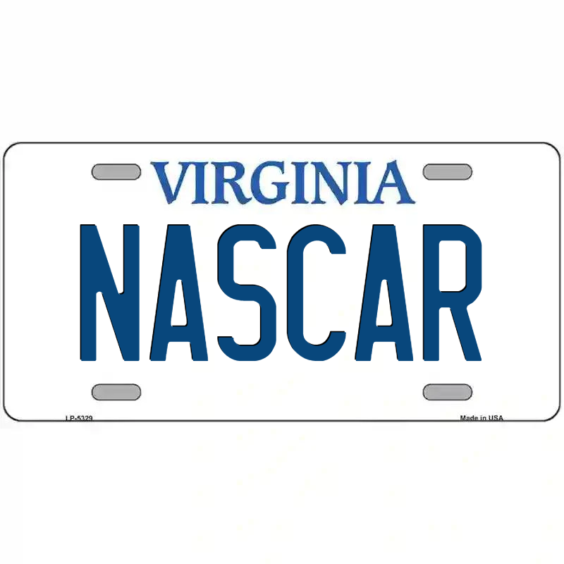 NASCAR Virginia Metal Sign