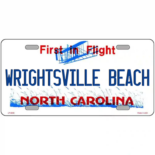 Wrightsville Beach North Carolina Metal Sign