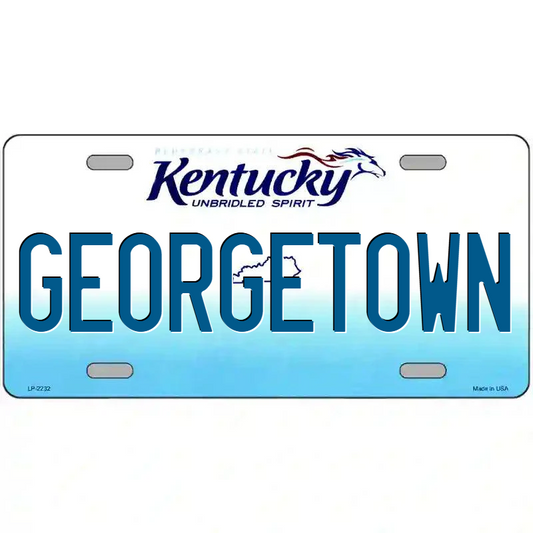Georgetown Kentucky Metal Sign