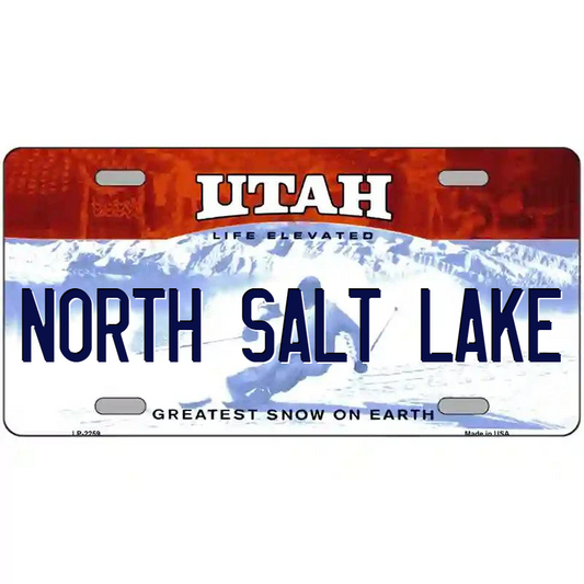 North Salt Lake Metal Sign