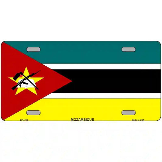 Mozambique Flag Metal  sign