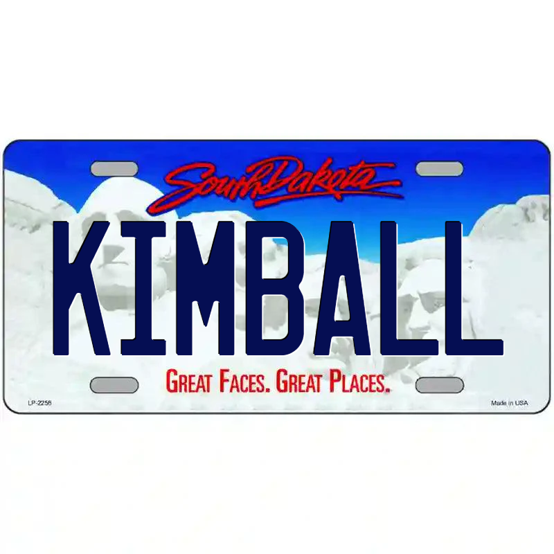 Kimball South Dakota Metal Sign
