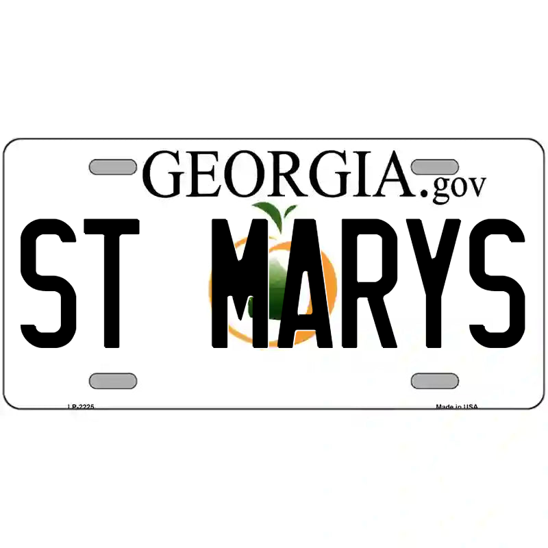 St Marys Georgia Metal Sign