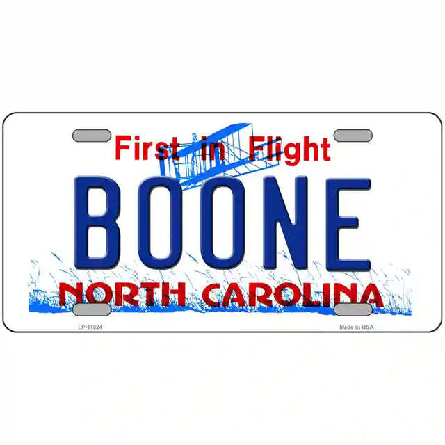 Boone North Carolina Metal Sign