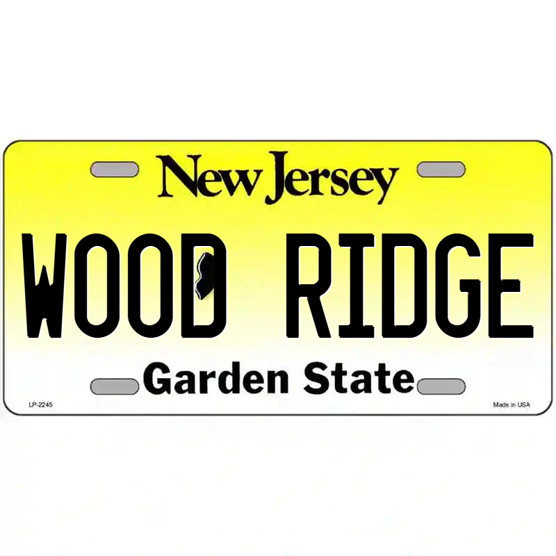 Wood-Ridge New Jersey Metal Sign