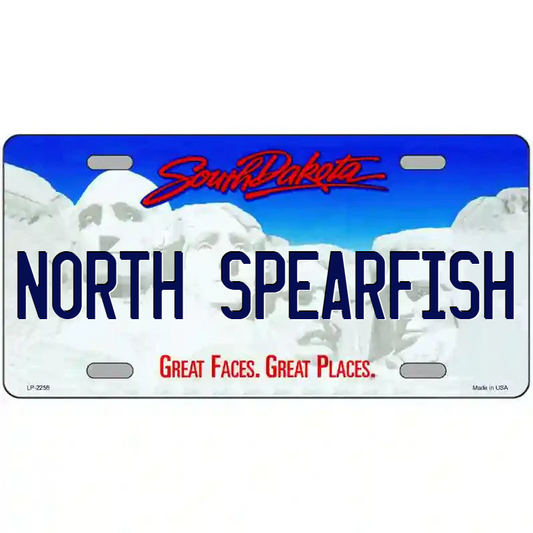 North Spearfish South Dakota Metal Sign