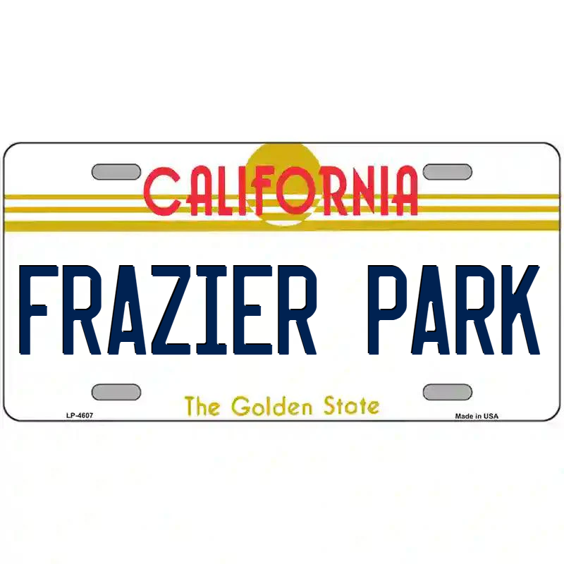 Frazier Park California Metal Sign