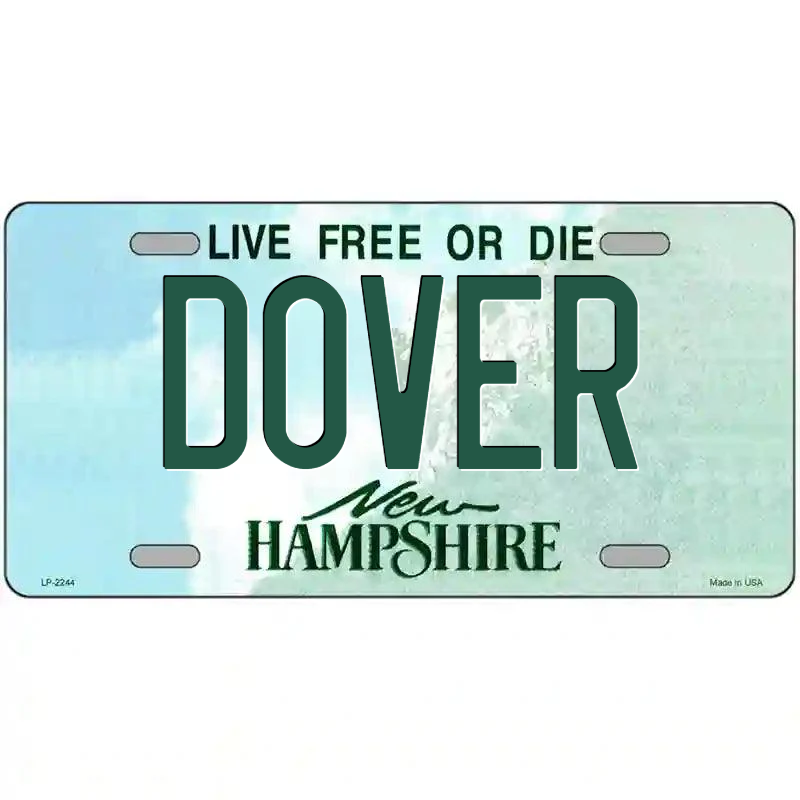 Dover New Hampshire Metal Sign