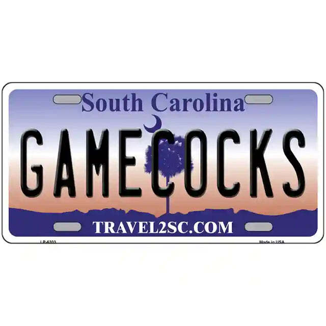 Gamecocks South Carolina Metal Sign
