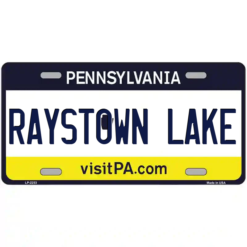 Raystown Lake Pennsylvania Metal Sign