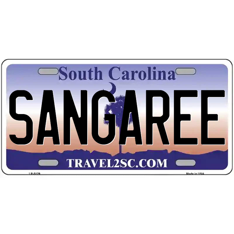 Sangaree South Carolina Metal Sign
