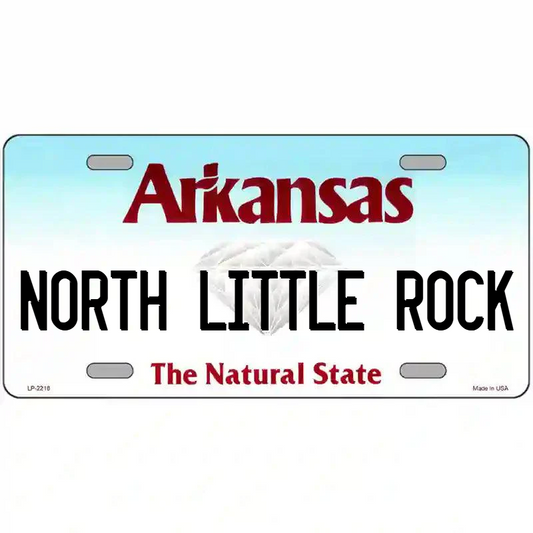 North Little Rock Arkansas Metal Sign