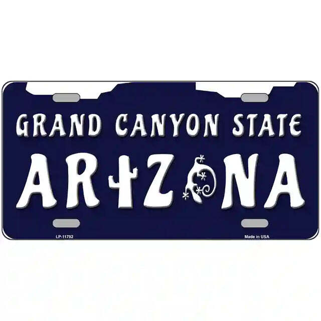 Grand Canyon State Arizona Metal Sign