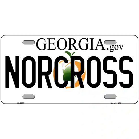 Norcross Georgia Metal Sign