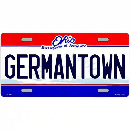 Germantown Ohio Metal Sign