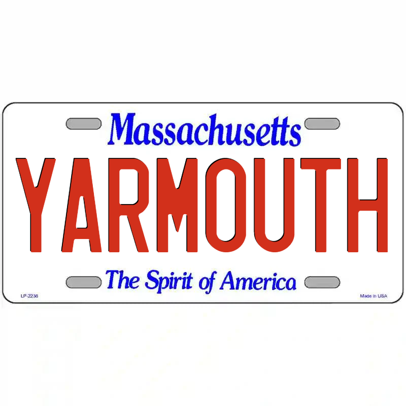 Yarmouth Massachusetts Metal Sign