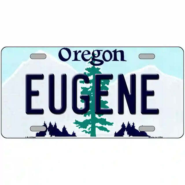 Eugene Oregon Metal Sign